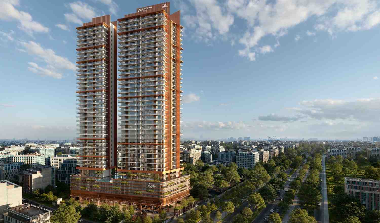 The Dualis Sector 46 Gurgaon Front Elevation